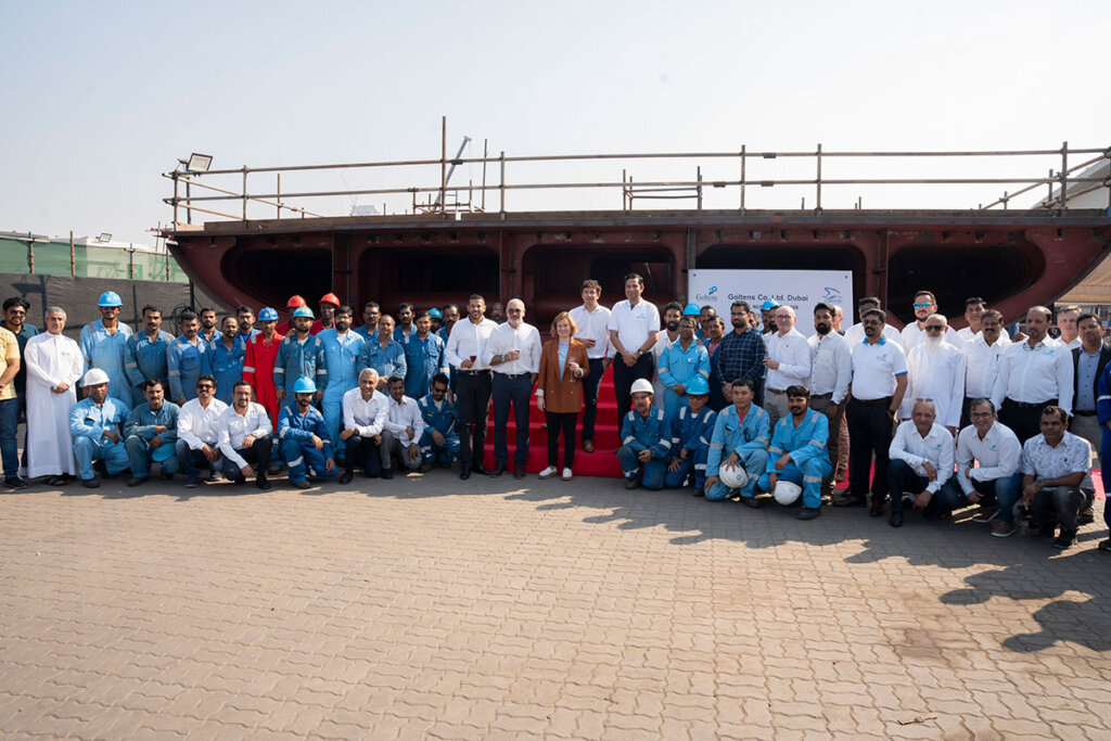 Goltens hosts keel-laying ceremony for revolutionary Arctic cruise vessel