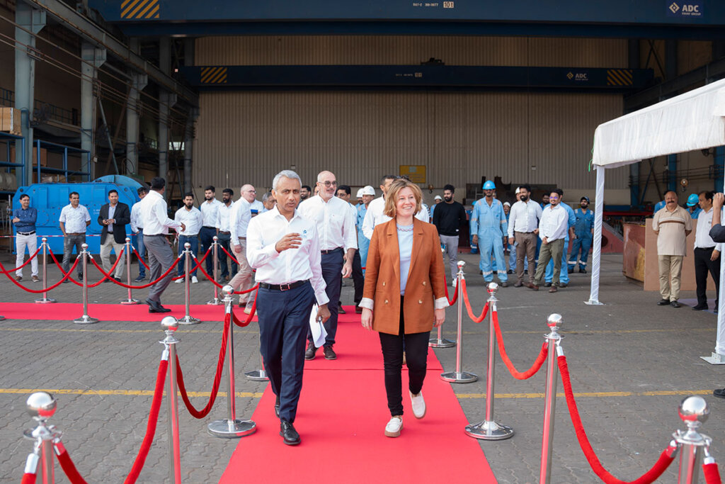 Goltens hosts keel-laying ceremony for revolutionary Arctic cruise vessel