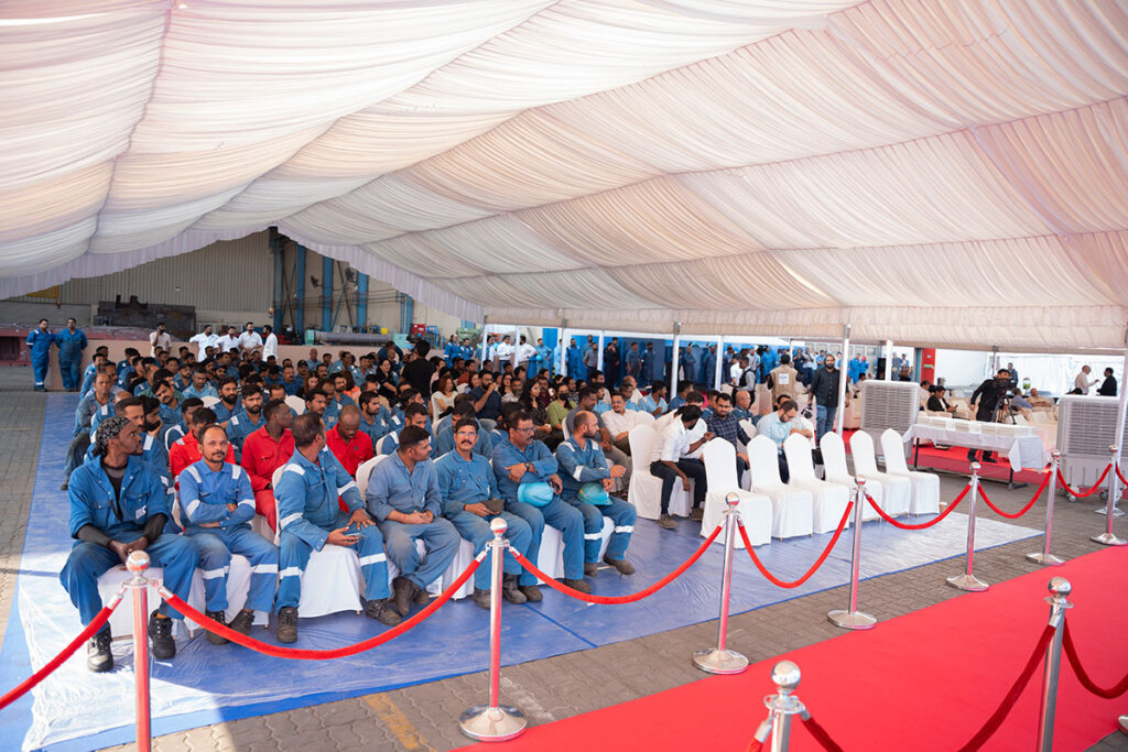 Goltens hosts keel-laying ceremony for revolutionary Arctic cruise vessel